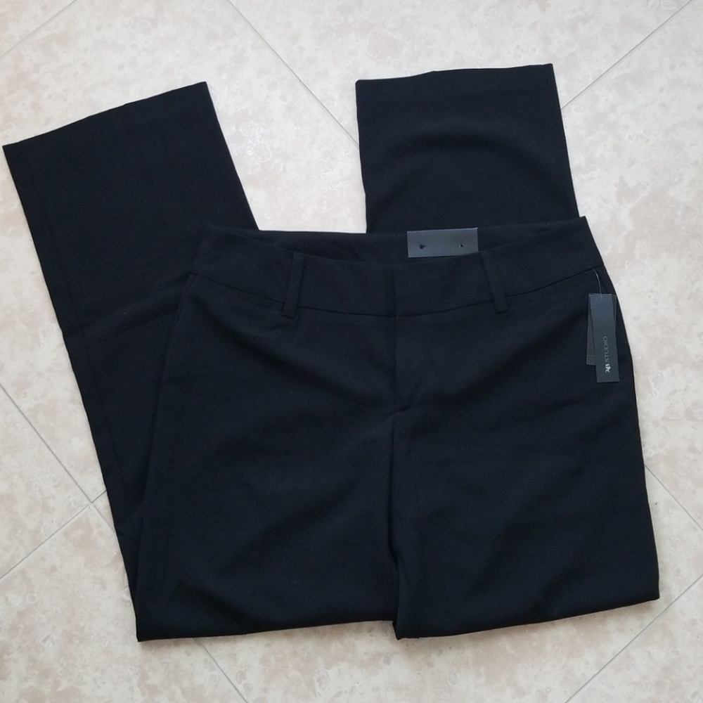 AB Studio black dress pants